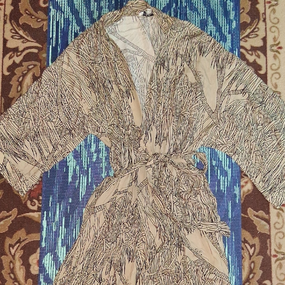 Lola Simply Sisters Hala/ Lauhala Robe Loungewear XL
